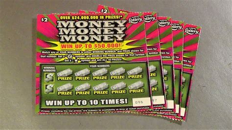 Sood Five Money Money Money Florida Lottery Scratch Tickets