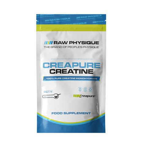 Créatine Creapure 500g Raw Physique Créatine Monohydrate Masmusculo