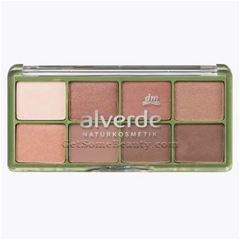 Alverde Natural Cosmetics Eyeshadow Palette Rosy Favorites In