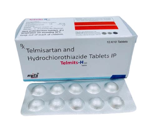 Telmisartan 80 Mg Hydrochlorothiazide 12 5 Mg 10X10 Prescription At