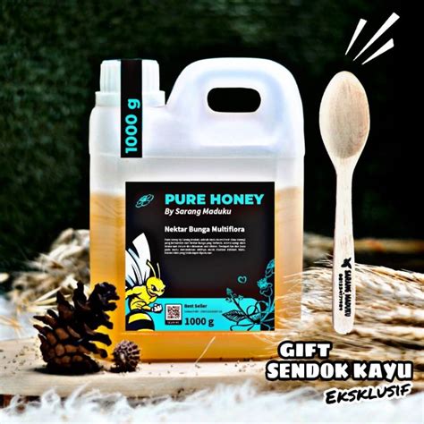 Jual Madu Murni Asli Sarang Maduku Nektar Multiflora 100 Pure Raw