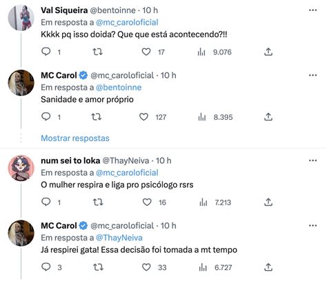 Mc Carol Anuncia Ltimo Ano Art Stico Vou Mudar De Pa S N Mero E Nome