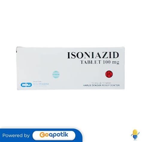 Jual Isoniazid Holi 100 Mg Box 100 Tablet Shopee Indonesia