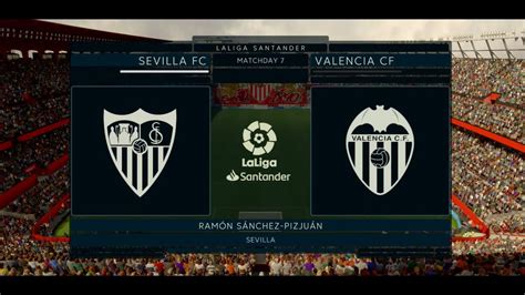 Fifa 23 Laliga Sevilla Vs Valencia Fc 19 October 2022 Ps4 Full Game Youtube