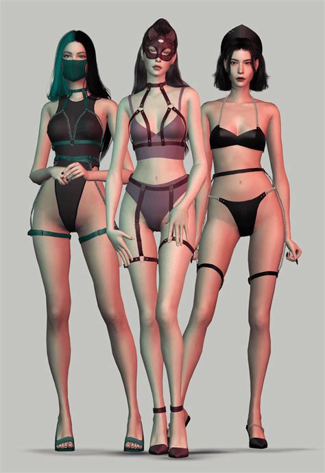 Sims Lingerie Set The Sims Book