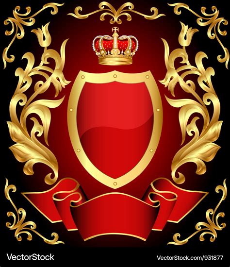 Coat arms Royalty Free Vector Image - VectorStock