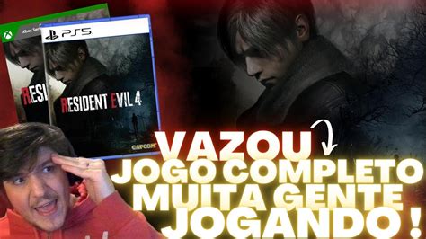 Vazou Re Remake Jogo Completo Antes Da Hora E J D Pra Jogar