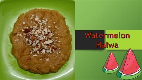 Watermelon Halwa Easy Recipe Youtube