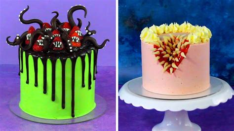 25 Scary Halloween Cake Decorations And Design Ideas Youtube