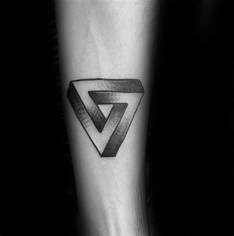 Penrose Triangle Tattoo Designs F R M Nner Unm Gliche Tribar Ideen