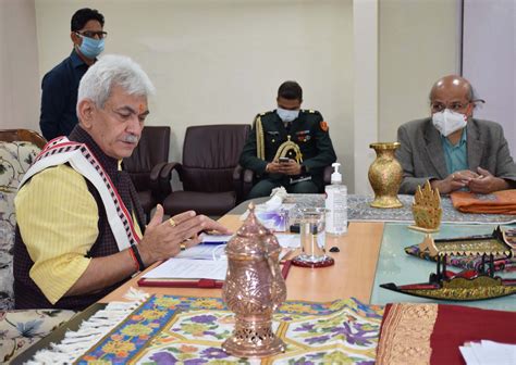 Jammu And Kashmir Assembly Polls For Ec To Decide Lg Manoj Sinha Says