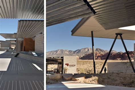 Red Rock Canyon Visitor Center Complex — Line And Space