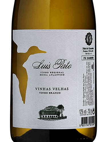 Luis Pato Beiras Vinhas Velhas Branco Vivino US