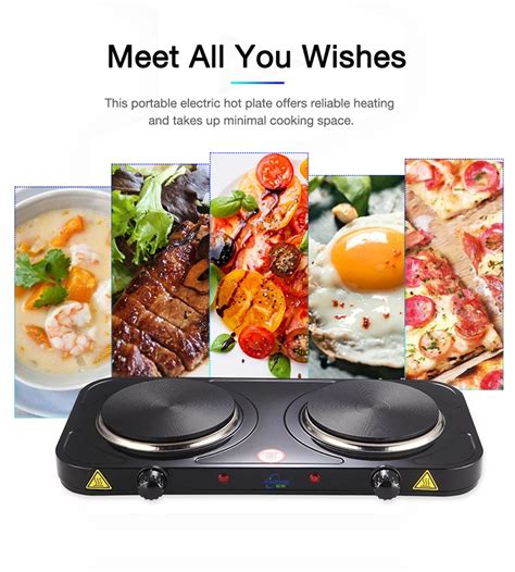 Kitchen Use Electric Solid Hot Plate For Cooking With Two Solid Heating Element Buy Electric