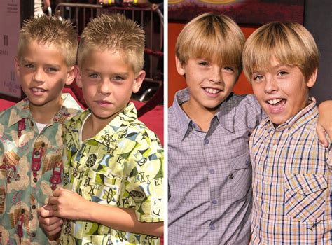 Cole And Dylan Sprouse Then And Now