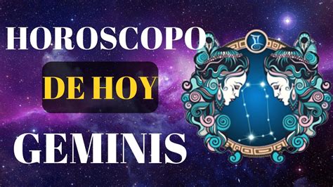 Horoscopo Geminis Hoy Miercoles 5 De Febrero 2020 Youtube