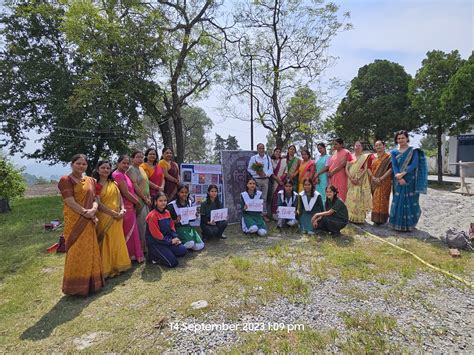 जीजीआईसी द्वाराहाट में मनाया गया हिंदी दिवस हिंदी की उपयोगिता और