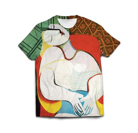 T Shirt Pablo Picasso The Dream Le Rêve Printed T Shirt Pablo Etsy