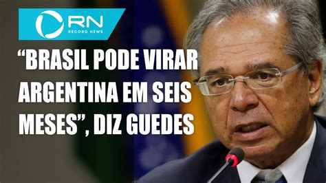 Ministro Paulo Guedes defende congelamento e redução de salários YouTube