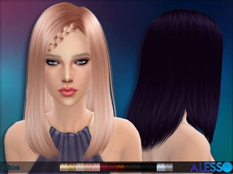 The Sims Resource Anto Circus Hair Womens Hairstyles Circus