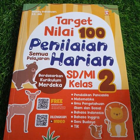 Jual Buku Target Nilai Penilaian Semua Pelajaran Harian Sd Mi Kelas