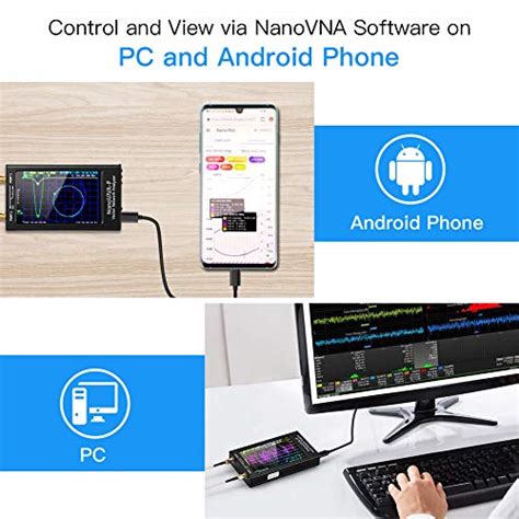 Seesii Upgraded NanoVNA F Vector Network Analyzer HF VHF UHF UV VNA