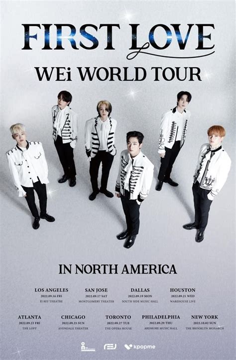 2022 Wei World Tour First Love In San Jose Montgomery Theater San Jose Ca September 17 2022