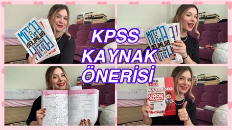 KPSS KAYNAK ÖNERİSİ I yeni başlayanlar için eğitim bilimleri gk gy ve