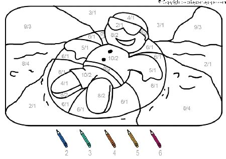 Coloriage Educatif Coloriages Magiques Divisions