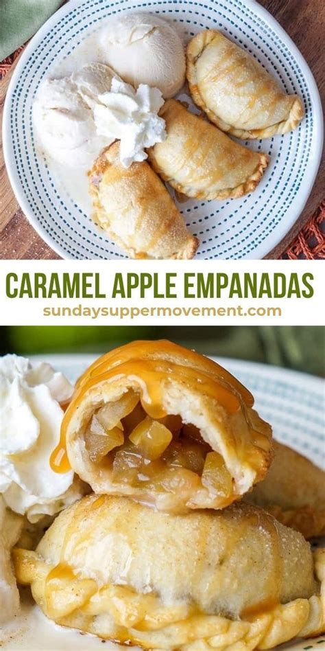 Mini Caramel Apple Empanadas Recipe