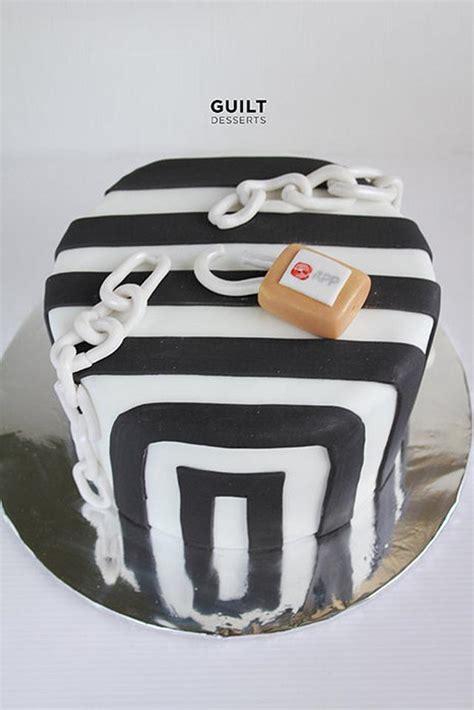 Prison Break Cake By Guilt Desserts Cakesdecor