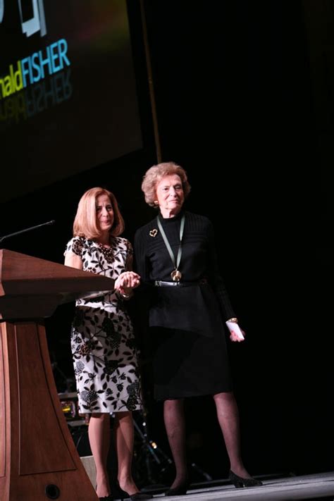 First Lady Anne Gust Brown With 2011 Inductee Doris Fisher Of Gap Inc