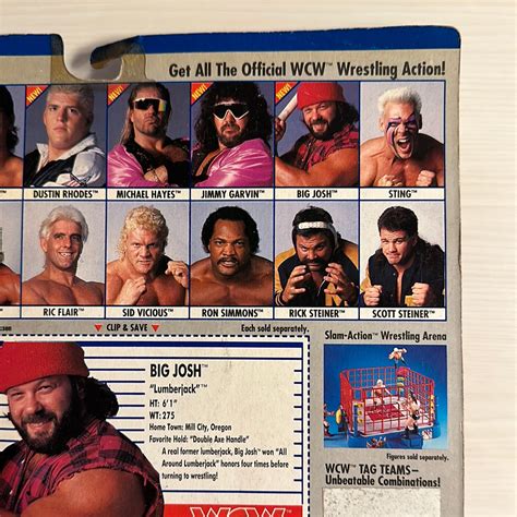 Big Josh Wcw Galoob Retrofigure
