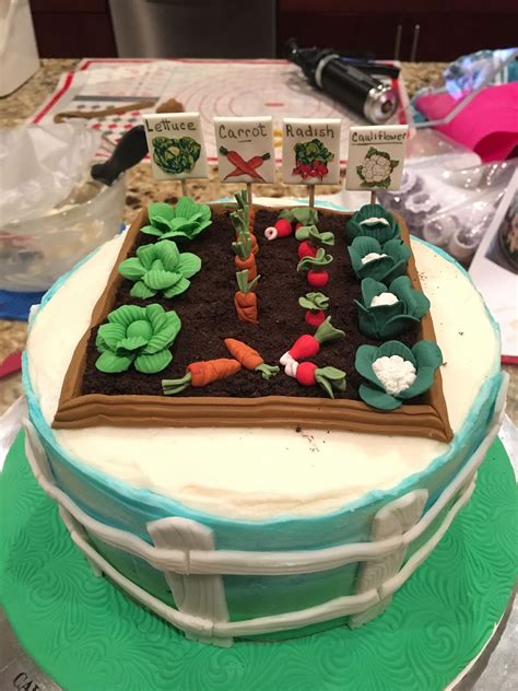 The Bake More Vegetable Garden Cake