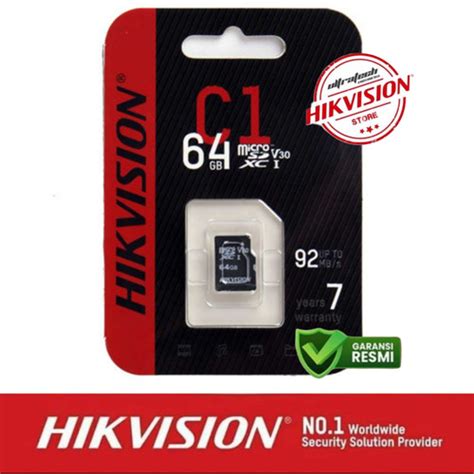 Jual Hikvision C Gb Micro Sd Mmc Memory Card Garansi Tahun