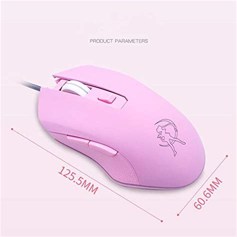 Gaming Mouse Silent Click 7 Colors Backlit Optical Game Mice Ergonomic