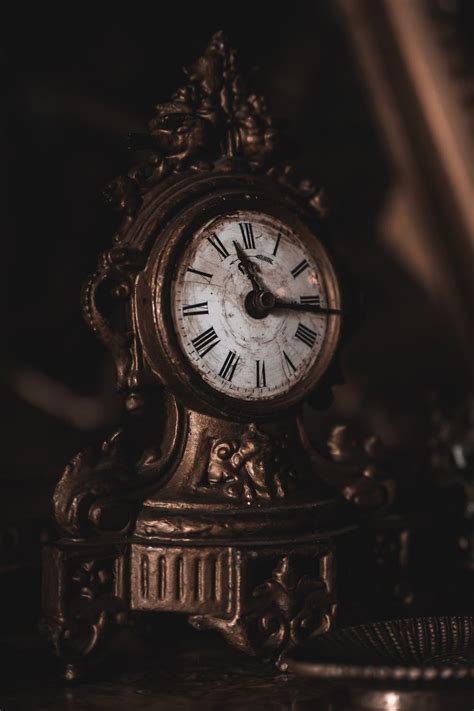 A Vintage Analogue Clock · Free Stock Photo