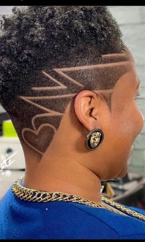 Haircut For Black Women Dezango Faded Hair Short Natural Hair