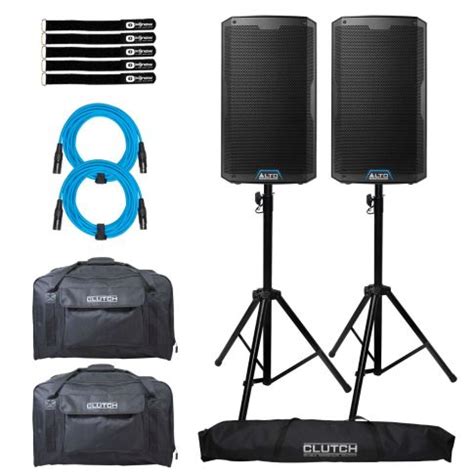 2x Alto TS412 12 Speakers With Totes Stands IDJNOW