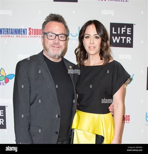 Beverly Hills Usa 04th Mar 2018 Tom Arnold And Ashley Groussman