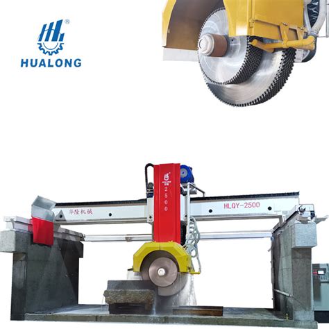 Hualong Bridge Stone Cutting Machine Granite Multi Blade Block Cutter