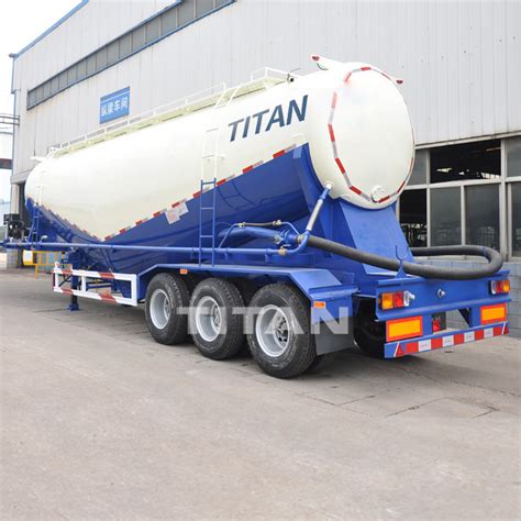 Axles Ton Ton Tanker Bulk Cement Carrier Cement Bulker Semi Truck