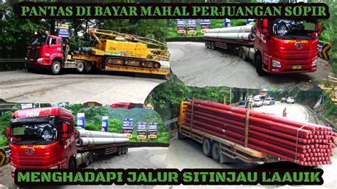 Dramatis Pantas Di Bayar Mahal Perjuangan Sopir Truck Trailer