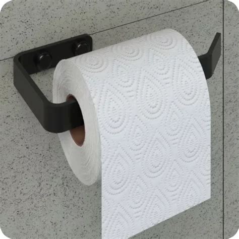 Portarollo de papel higiénico de pared Cromoshop Premium Porta Papel