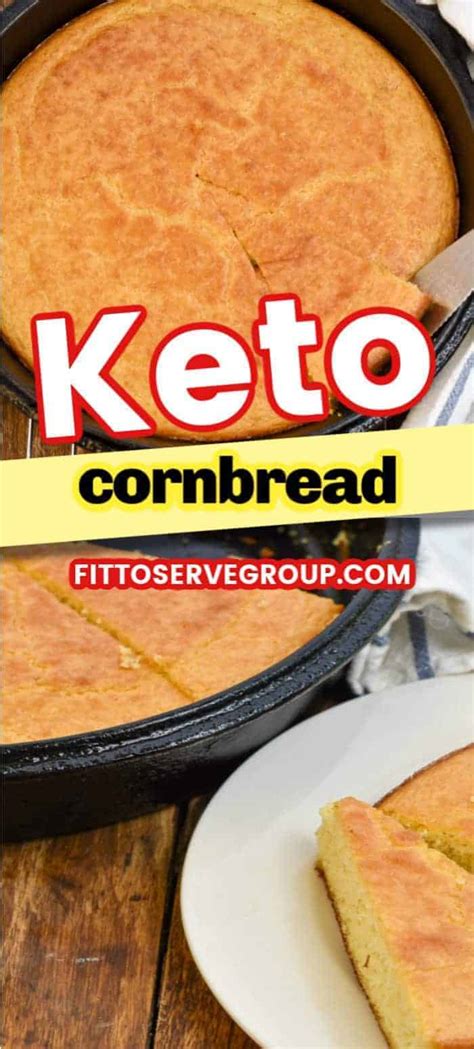 Easy Keto Cornbread Skillet