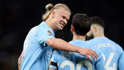 Erling Haaland Scores Twice In Manchester City Derby Win Sports Flash