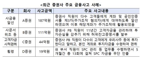 금감원 “증권사 내부통제 내년 주요 업무계획 추진할 것 세계일보