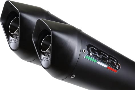 GPR EXHAUST SYSTEM SCOM 95 FUNE Terminale Omologato Con Raccordo