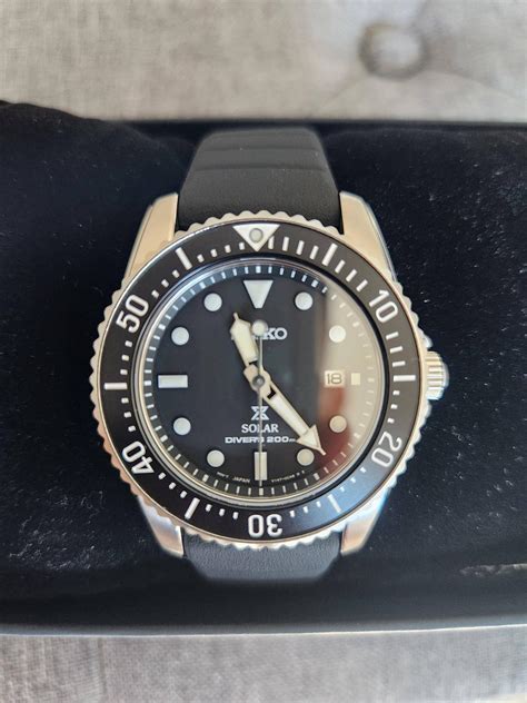 Wts Seiko Prospex Sne573 Solar Quartz Diver 385mm Watchcharts