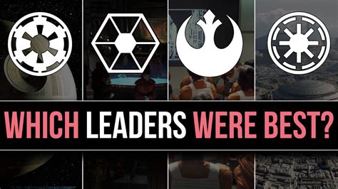 Which Star Wars Faction Has The Best Leadership And Government